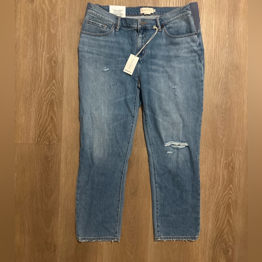 Hatch maternity boyfriend Jeans - Picture 4 of 10